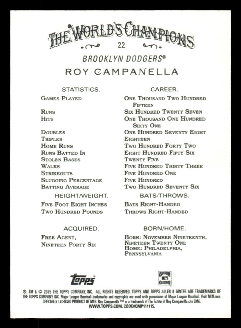 Card back