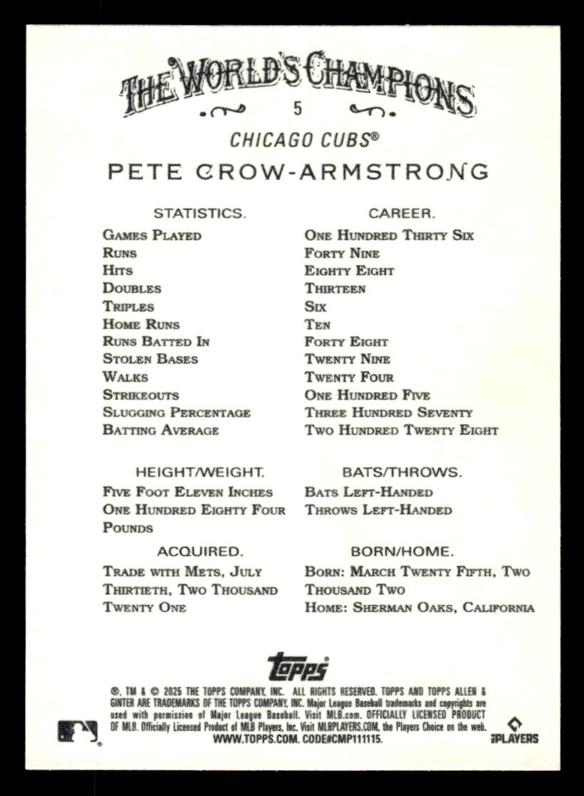 Card back
