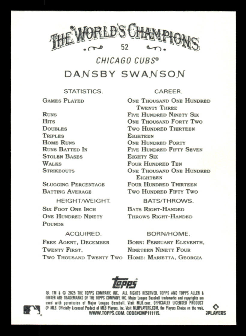 Card back