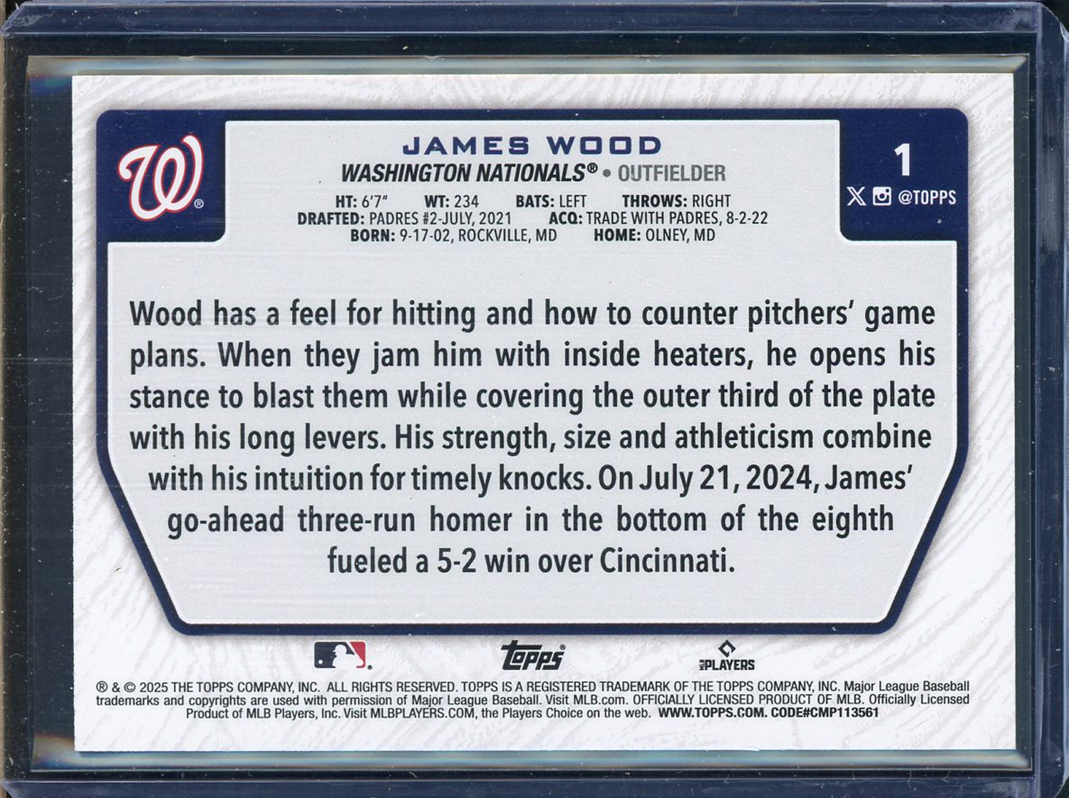 Card back