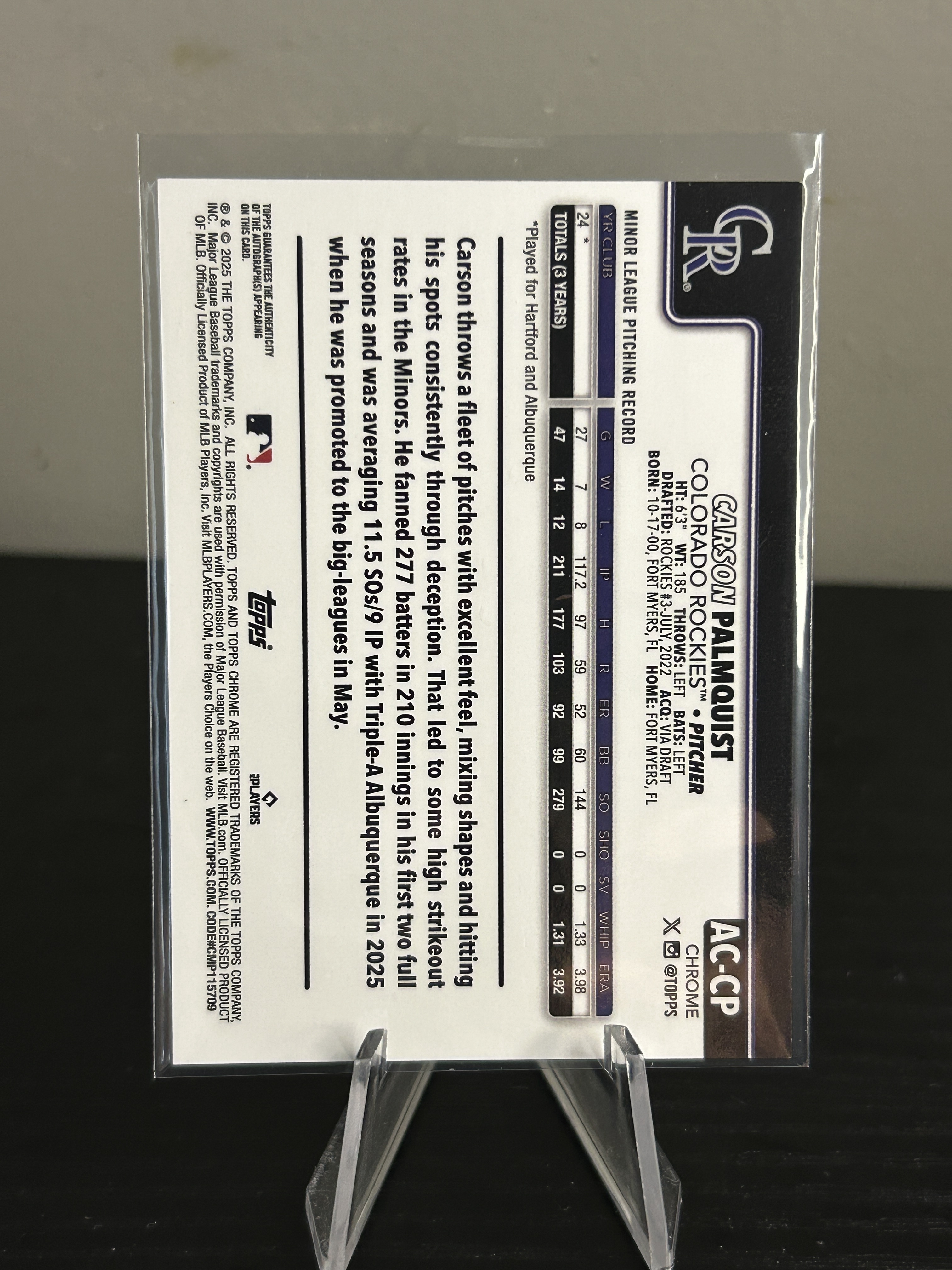 Card back