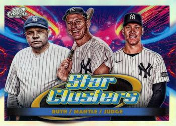 Mickey Mantle / Aaron Judge / Babe Ruth