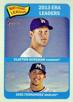 NL ERA Leaders (Clayton Kershaw / Jose Fernandez)