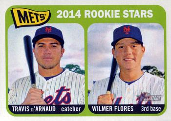 Mets Rookie Stars (Travis d'Arnaud / Wilmer Flores)