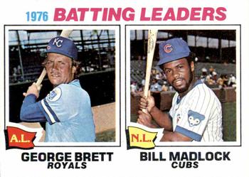 1976 Batting Leaders (George Brett / Bill Madlock)
