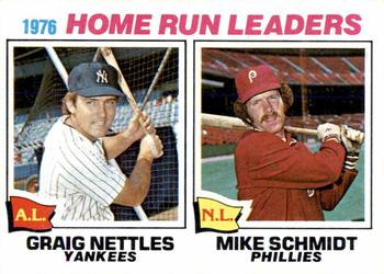 1976 Home Run Leaders (Graig Nettles / Mike Schmidt)