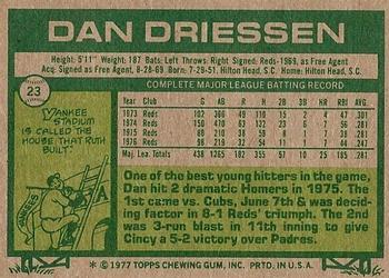 Card back
