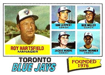 Toronto Blue Jays / Roy Hartsfield / Don Leppert / Bob Miller / Jackie Moore / Harry Warner