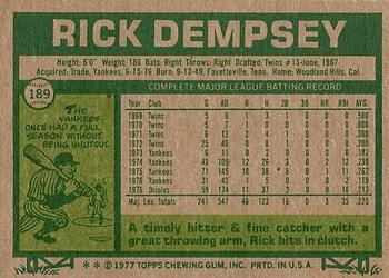 Card back