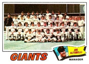 San Francisco Giants / Joe Altobelli