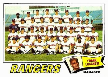 Texas Rangers / Frank Lucchesi