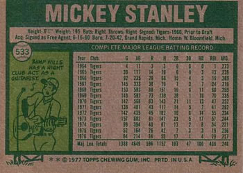 Card back