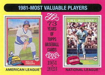 1981 MVPs (Rollie Fingers / Mike Schmidt)