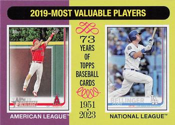 2019 MVPs (Mike Trout / Cody Bellinger)