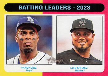 Batting Leaders - 2023 (Yandy Díaz / Luis Arraez)