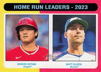 Home Run Leaders - 2023 (Shohei Ohtani / Matt Olson)