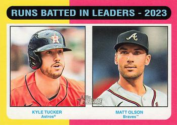Runs Batted In Leaders - 2023 (Kyle Tucker / Matt Olson)