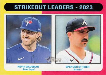 Strikeout Leaders - 2023 (Kevin Gausman / Spencer Strider)