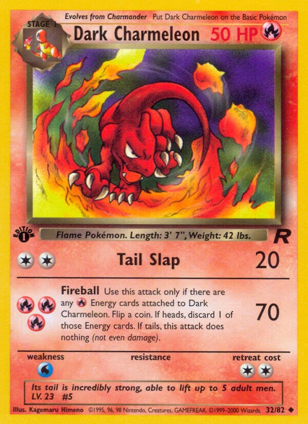 #32/82 Dark Charmeleon