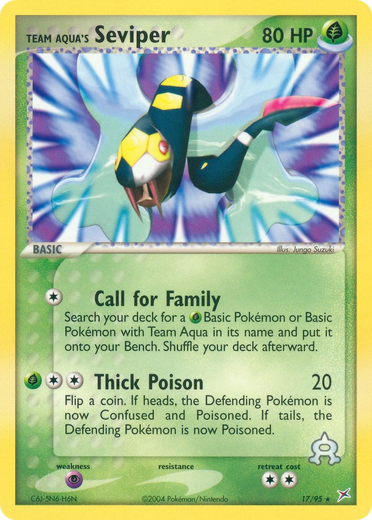 Team Aqua's Seviper