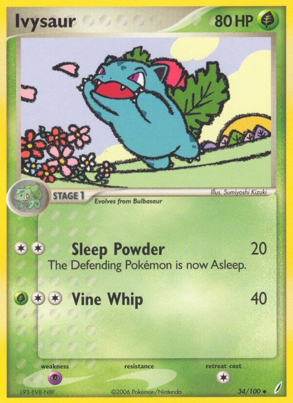 #34/100 Ivysaur