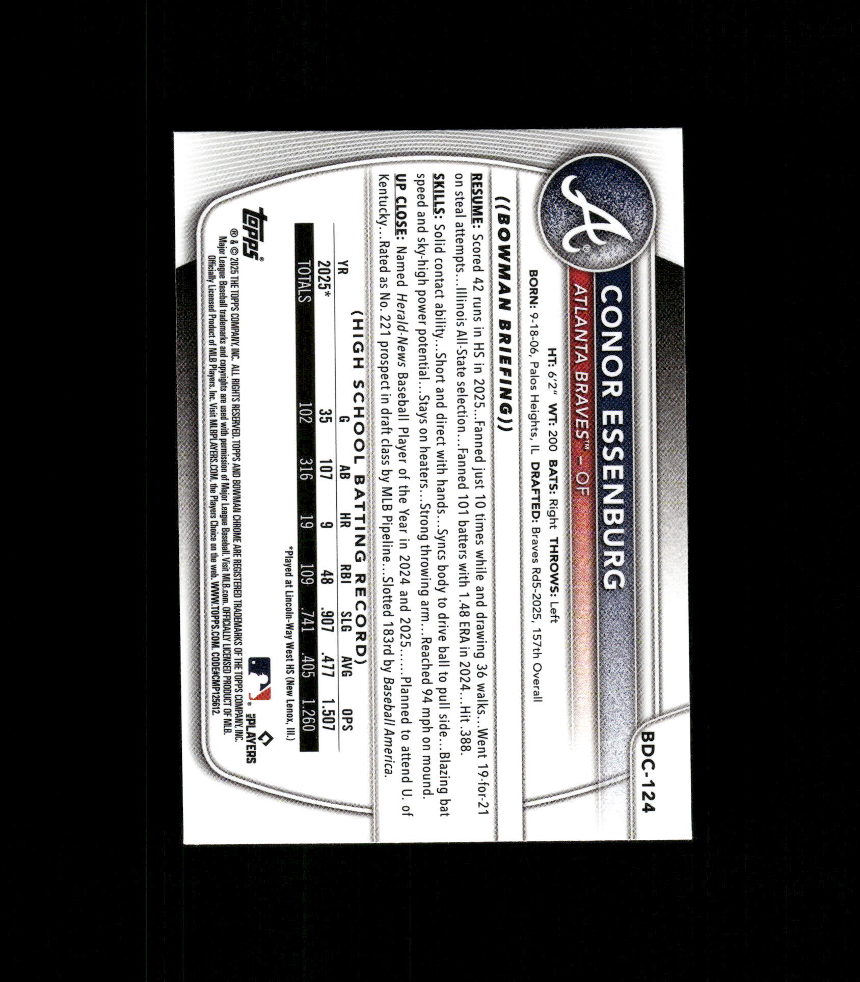 Card back