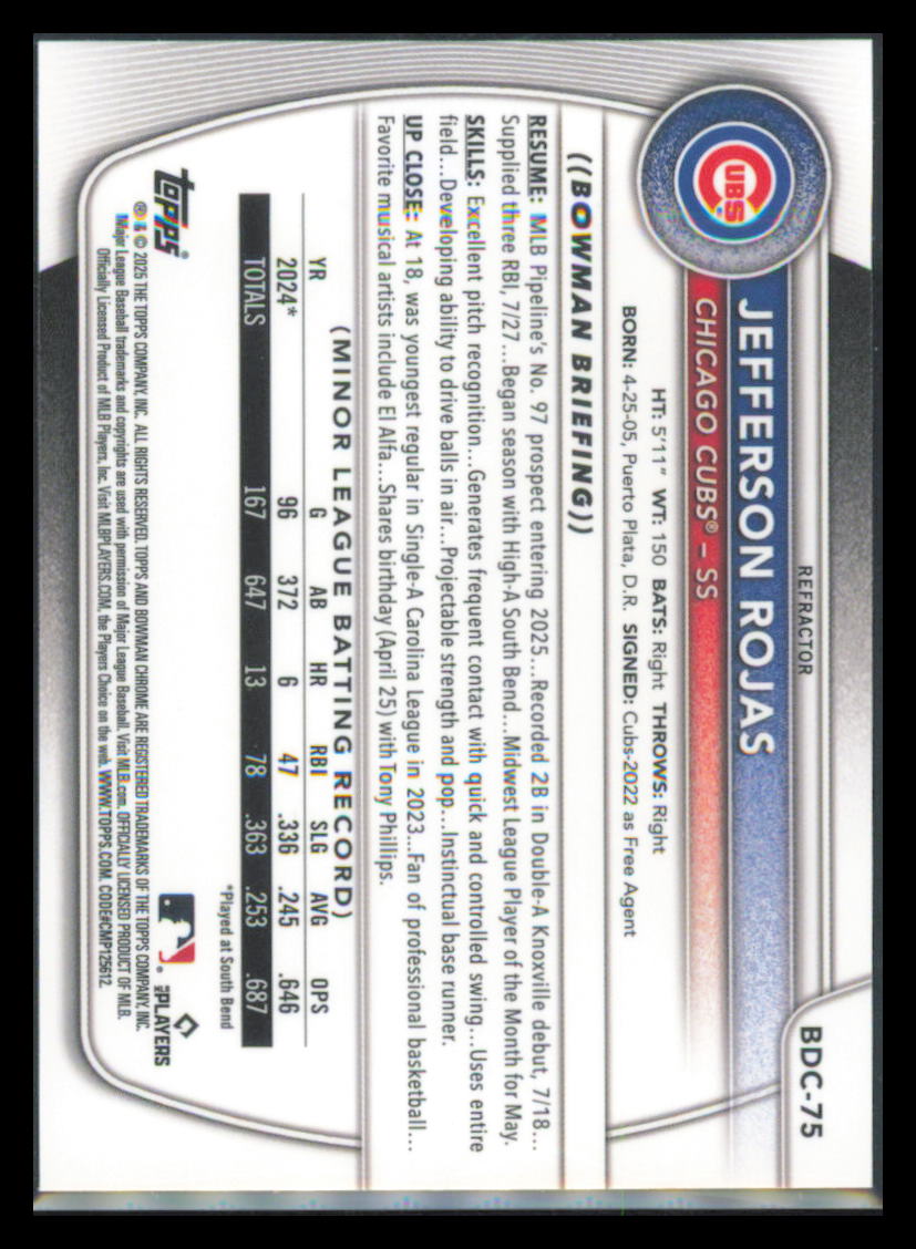 Card back