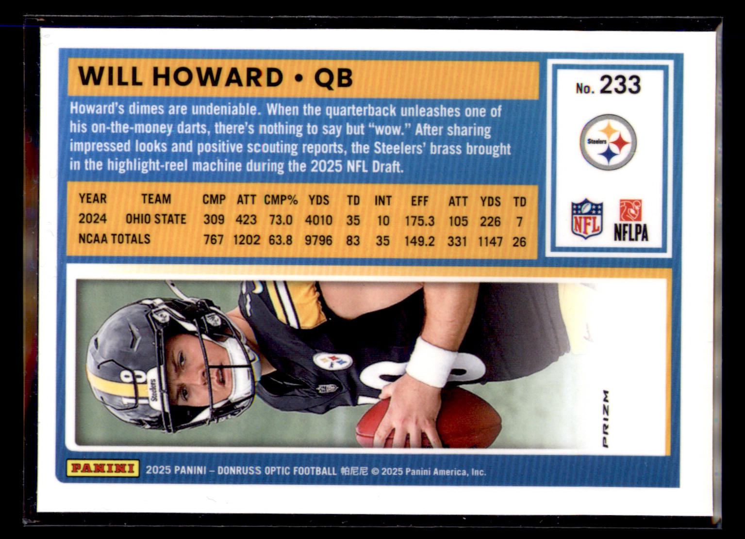 Card back
