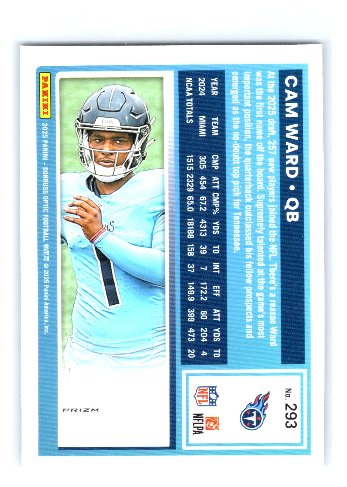 Card back