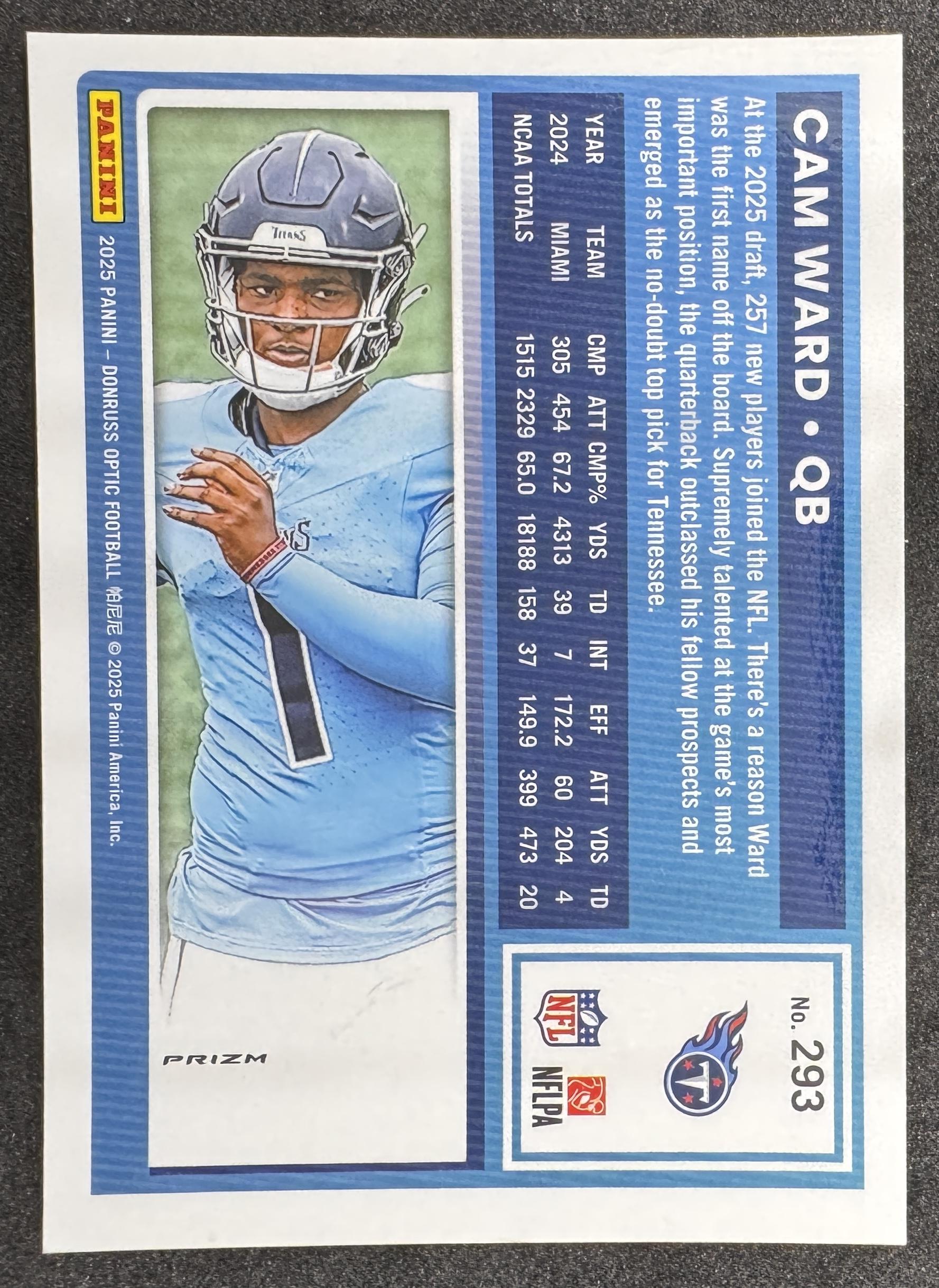Card back