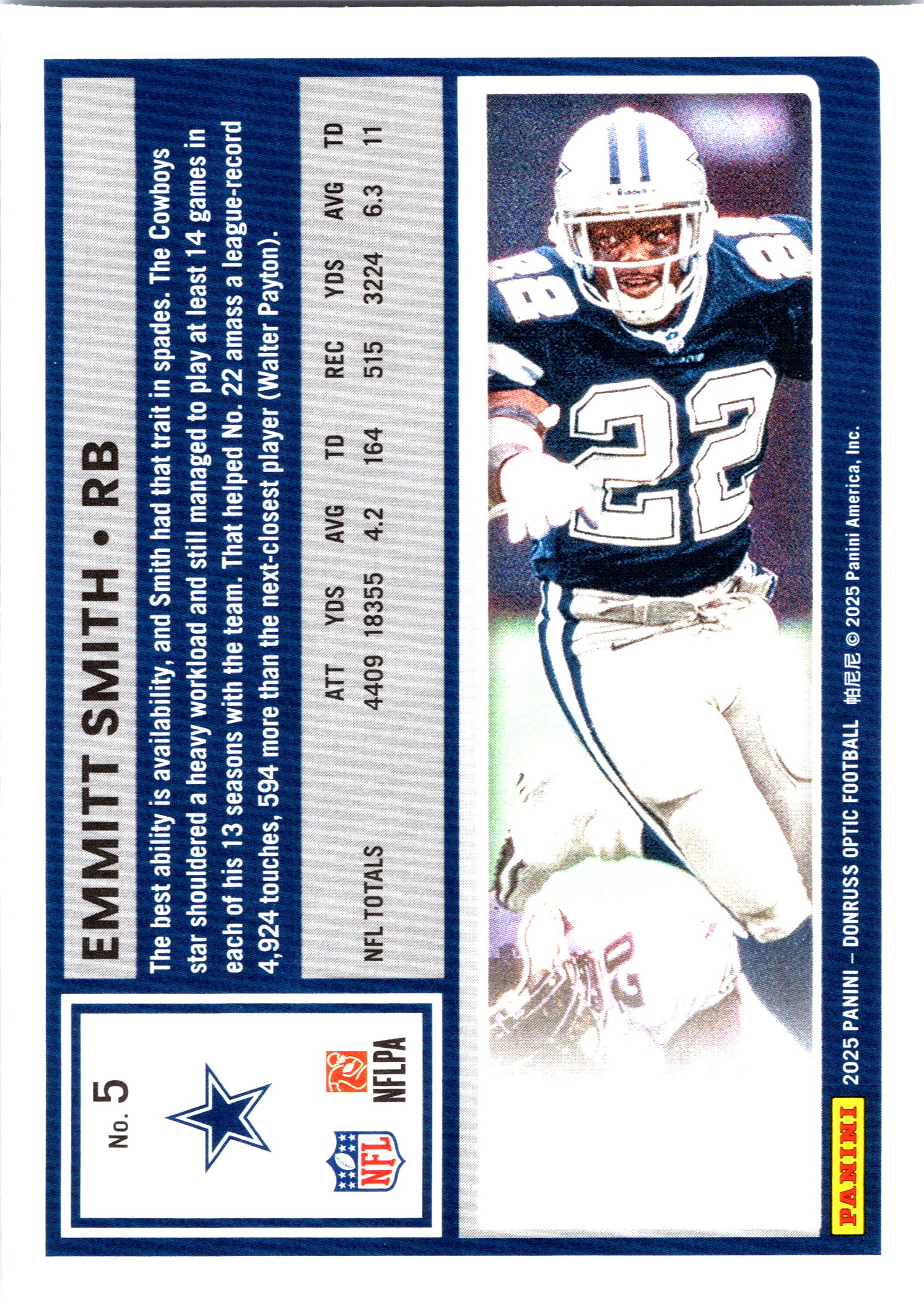 Card back