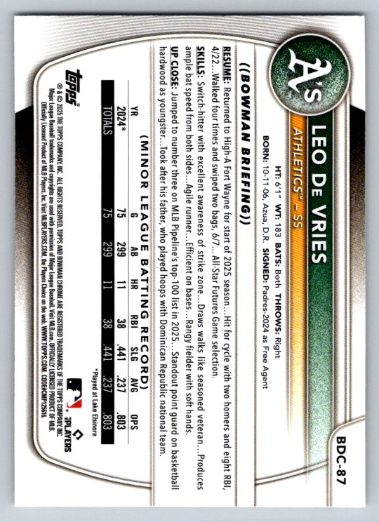 Card back