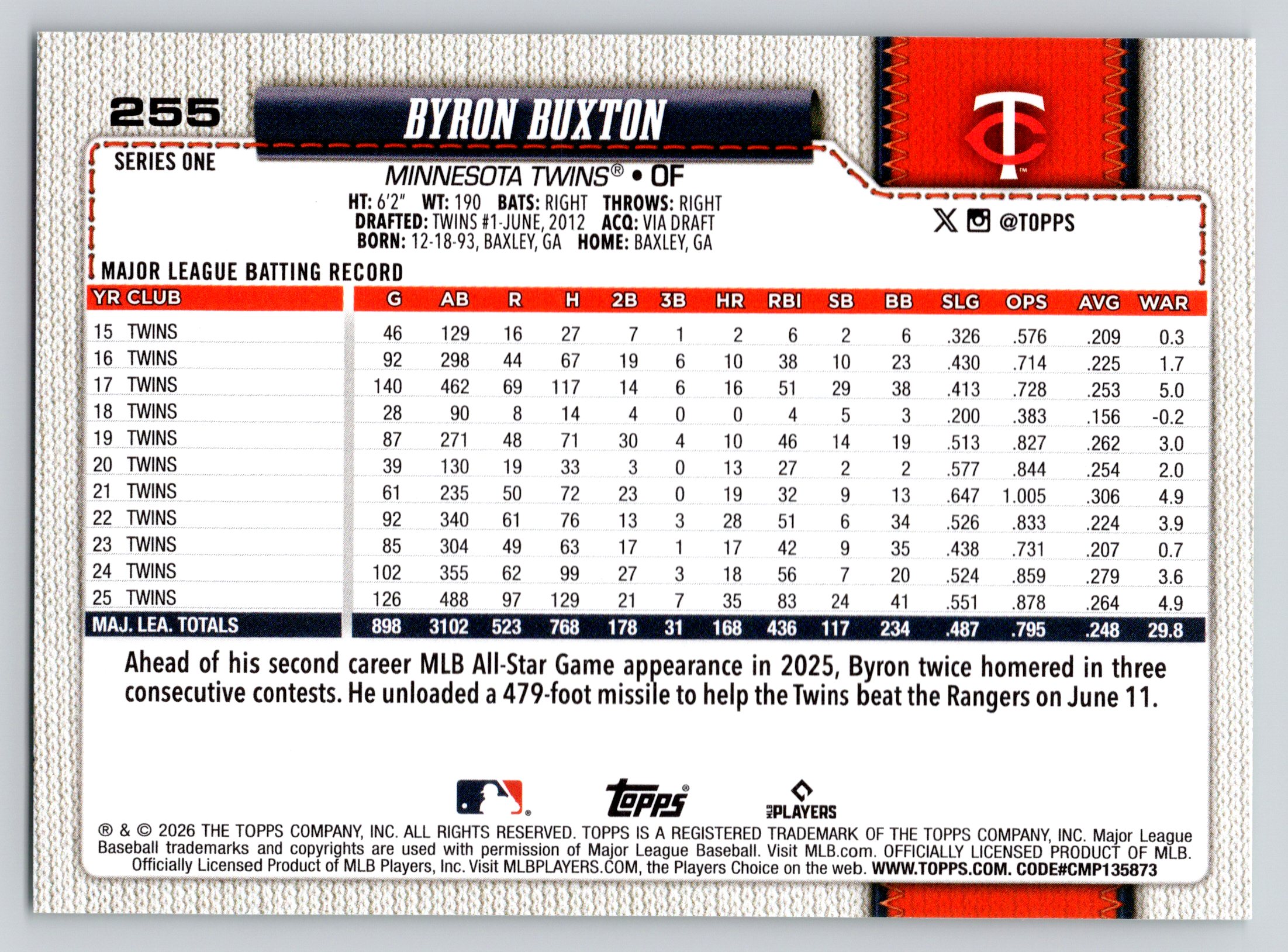 Card back