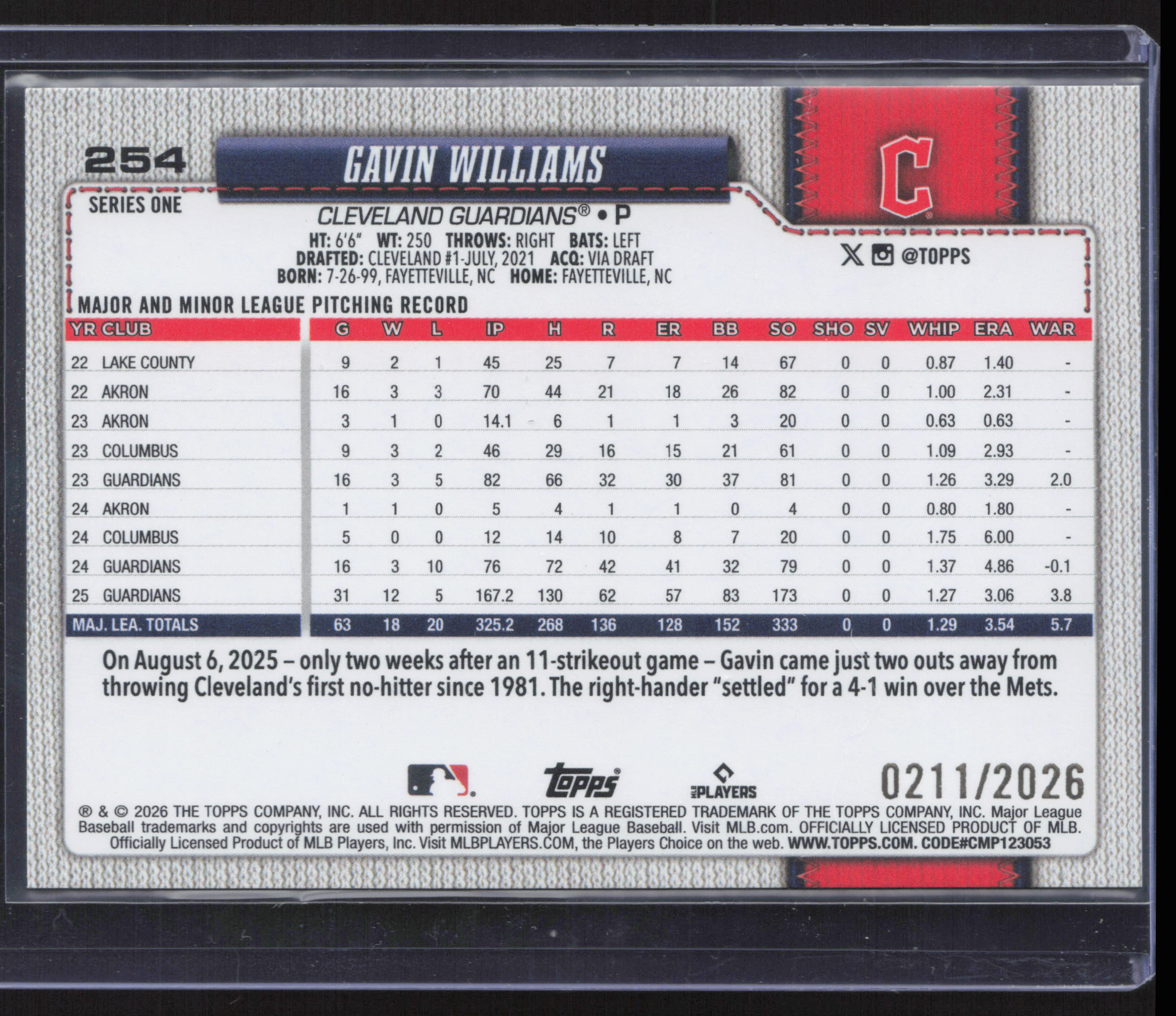Card back