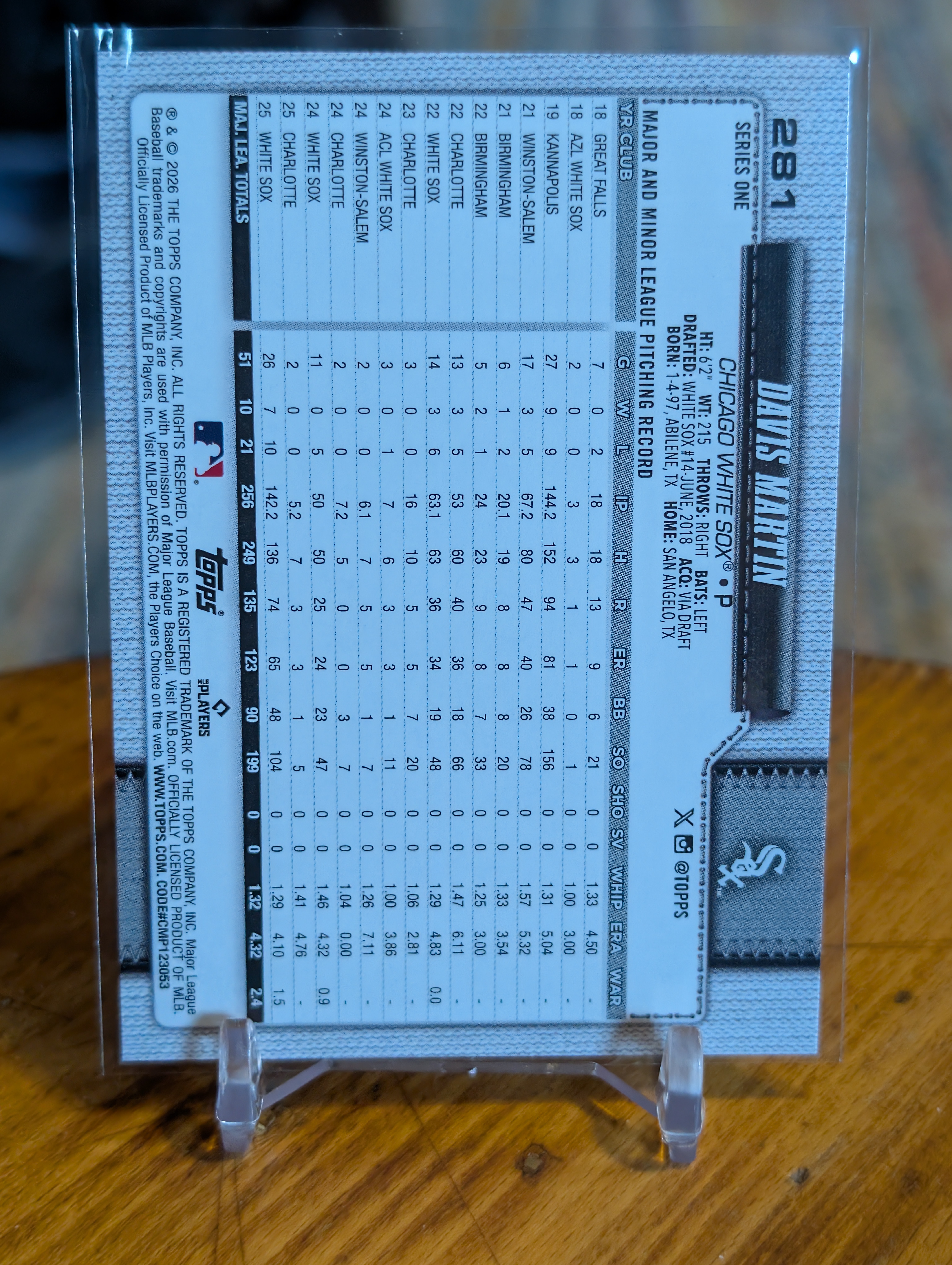 Card back