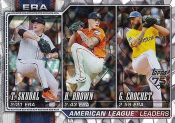 American League Leaders ERA (Tarik Skubal / Hunter Brown / Garrett Crochet)