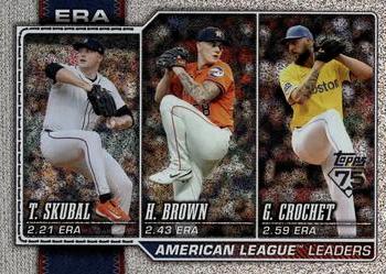 American League Leaders ERA (Tarik Skubal / Hunter Brown / Garrett Crochet)