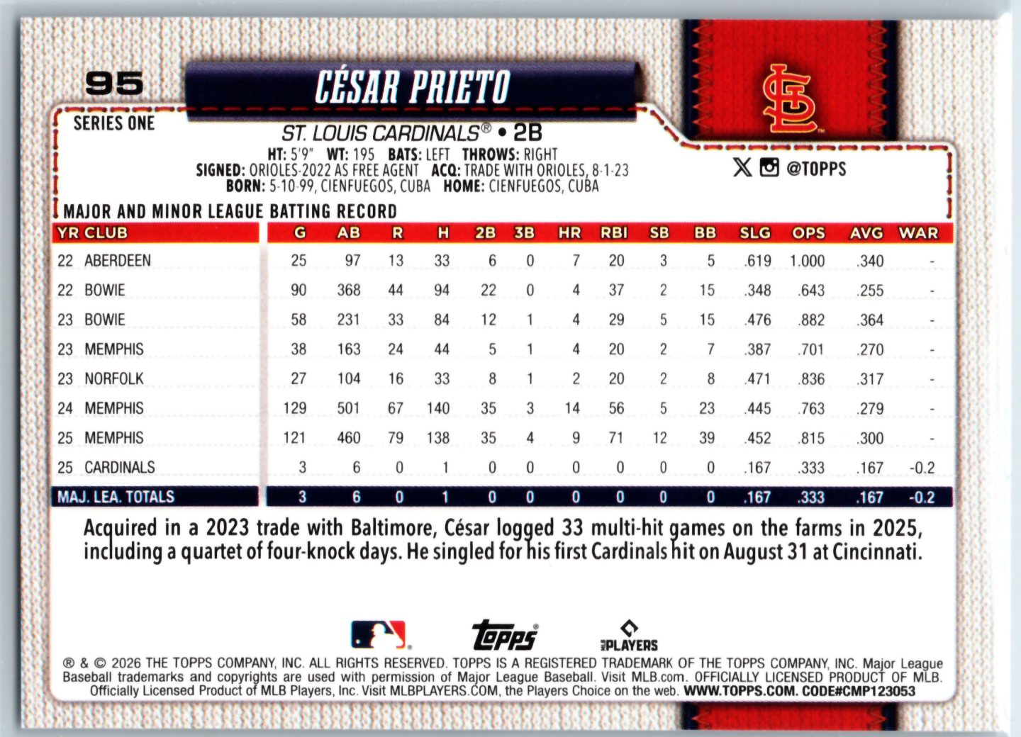 Card back
