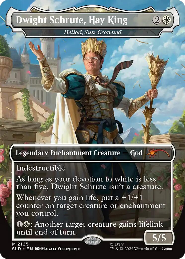 Dwight Schrute, Hay King