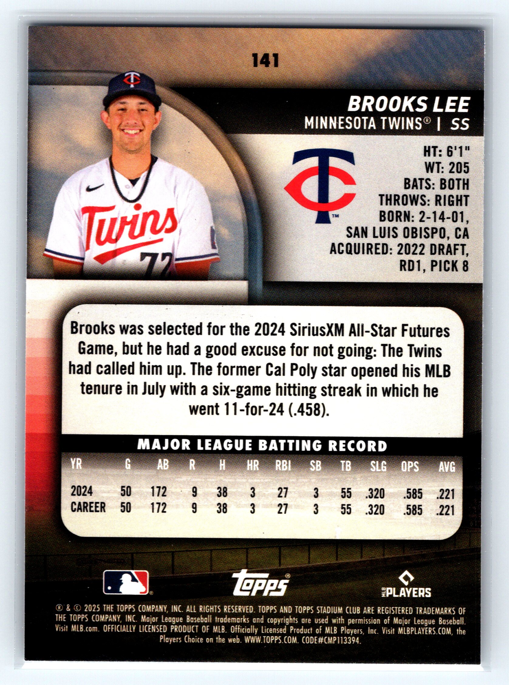 Card back