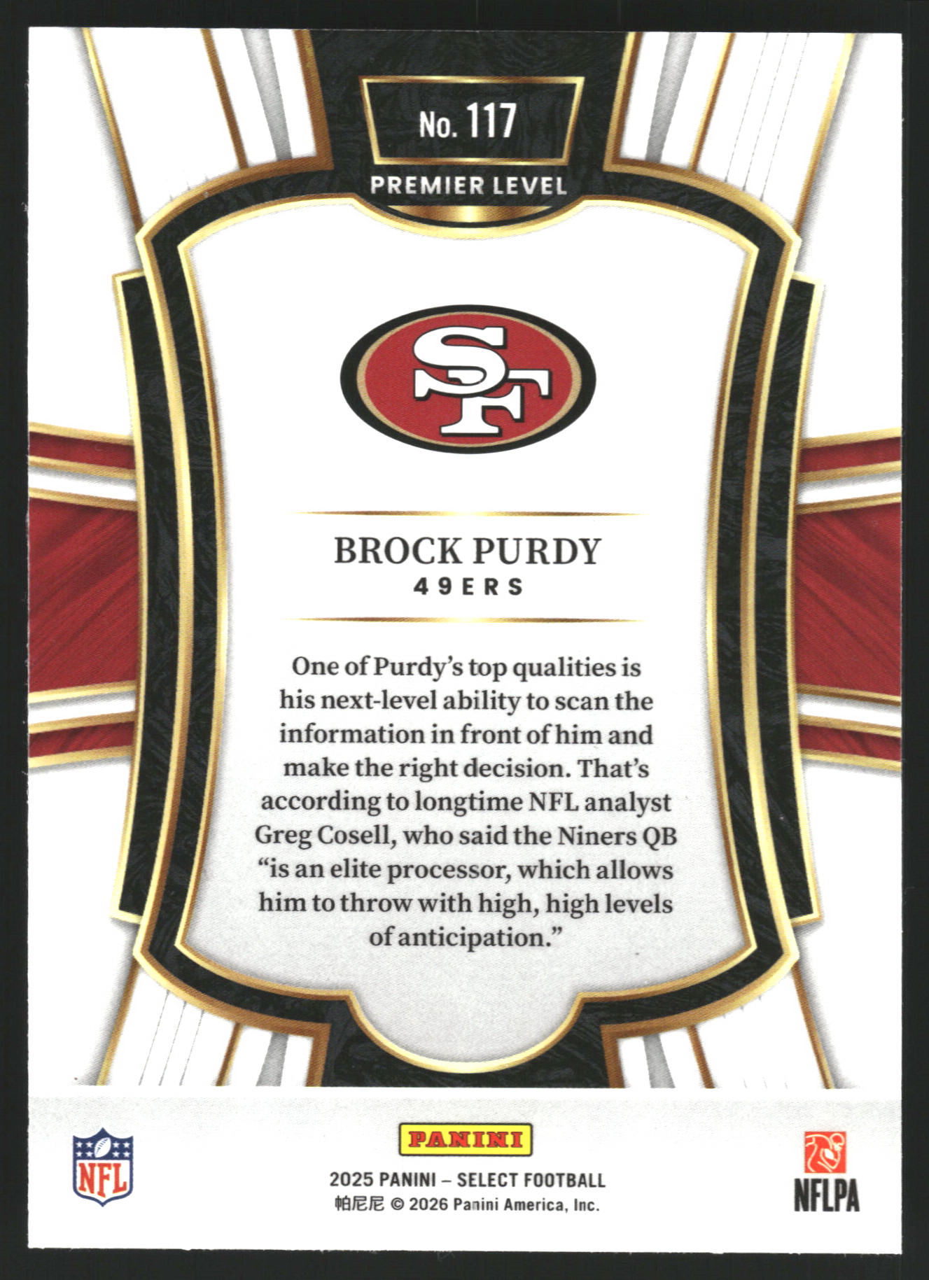 Card back