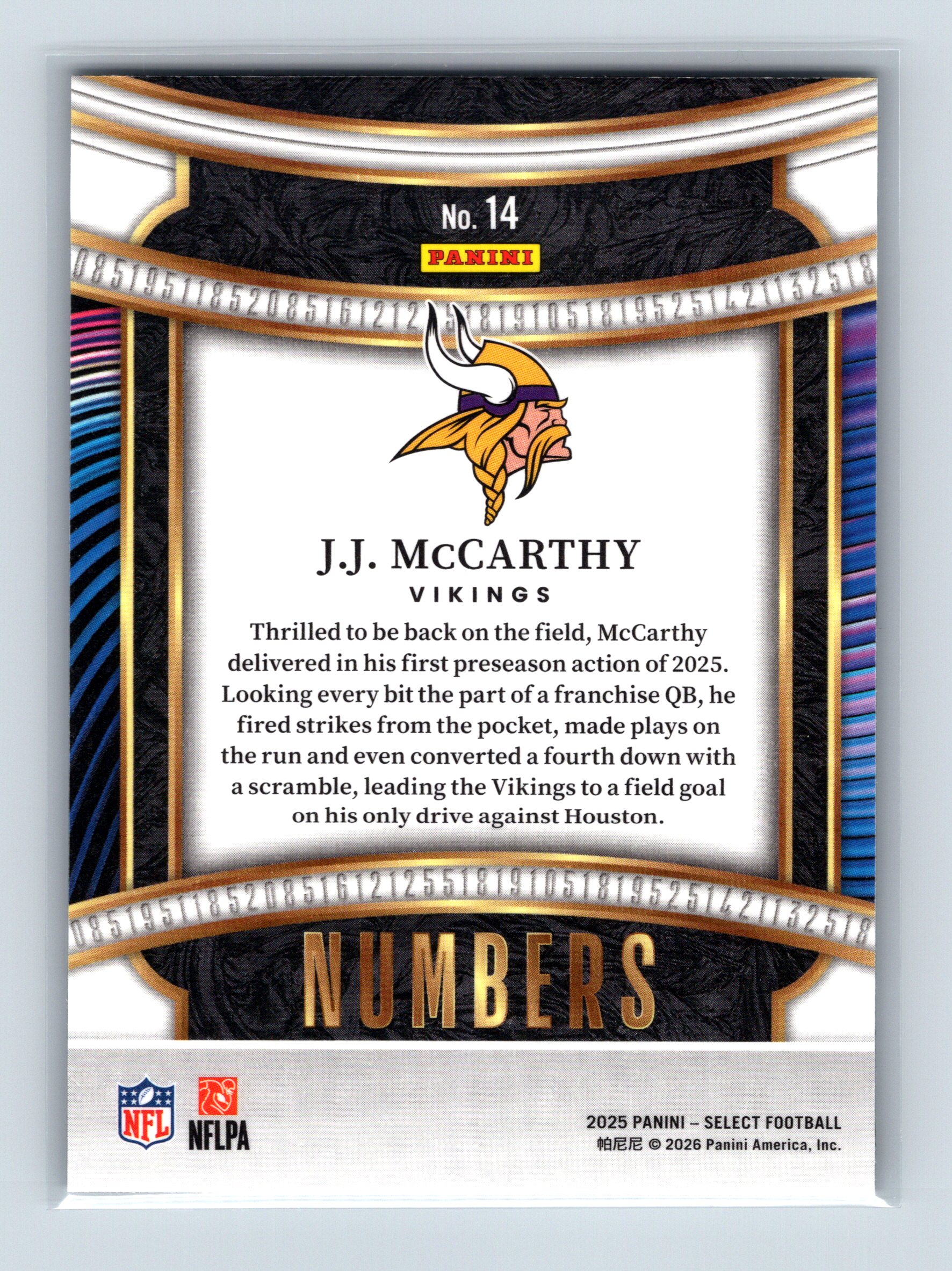 Card back