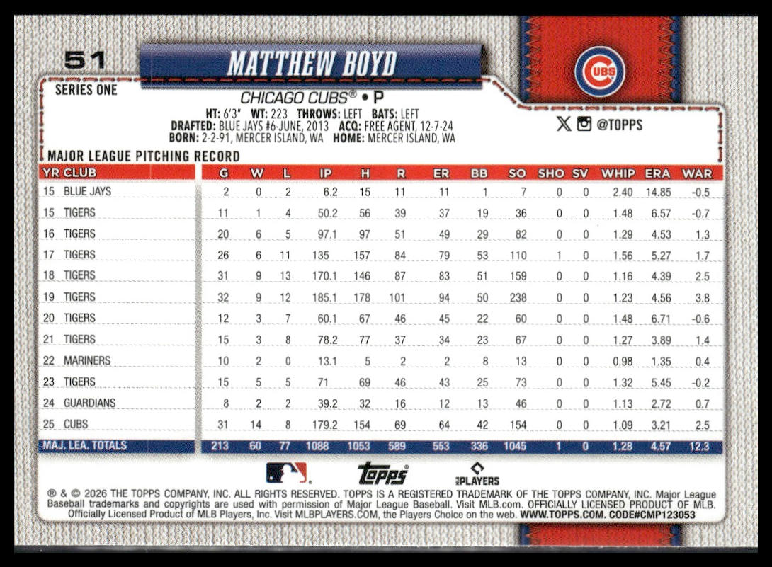 Card back