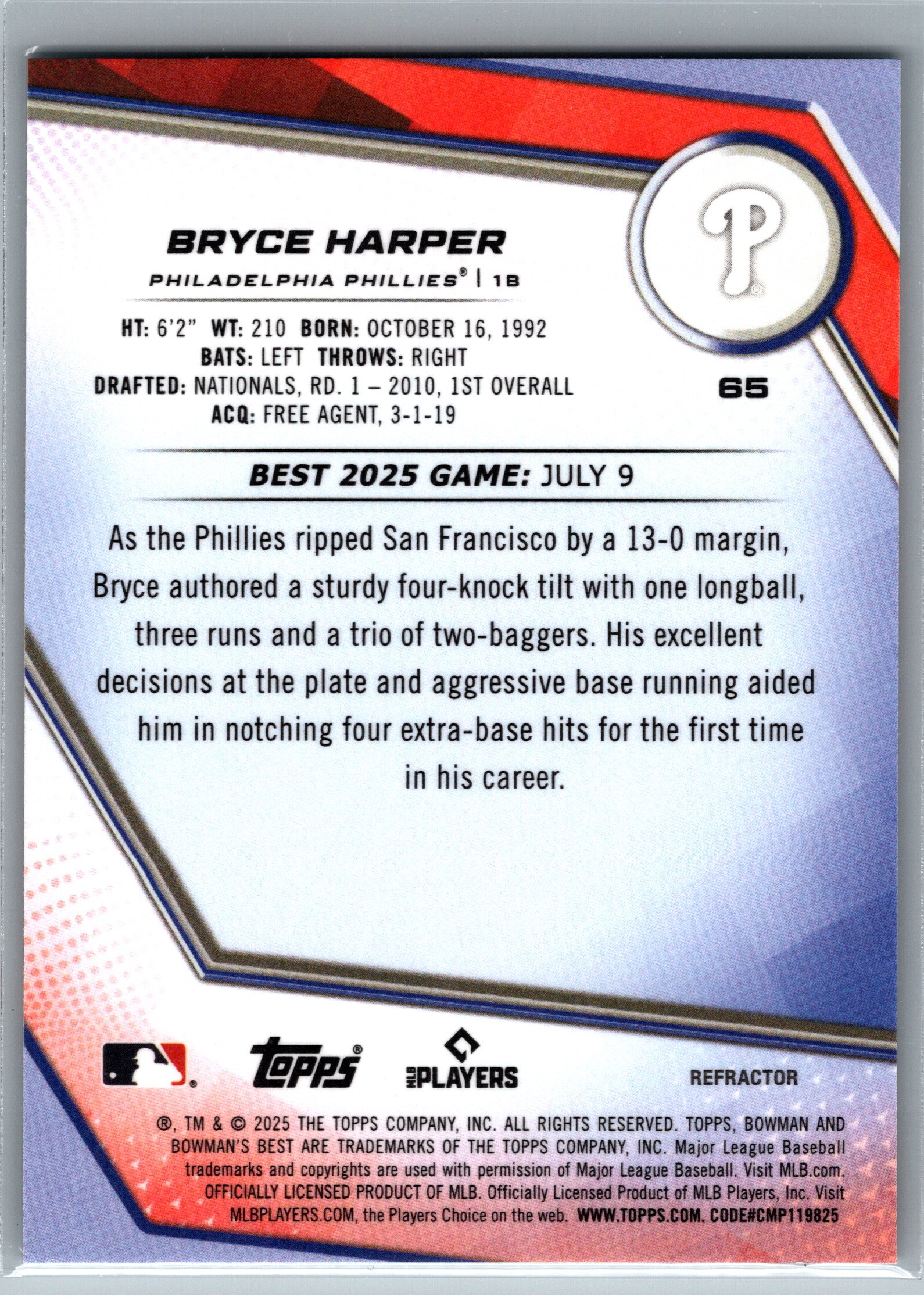Card back