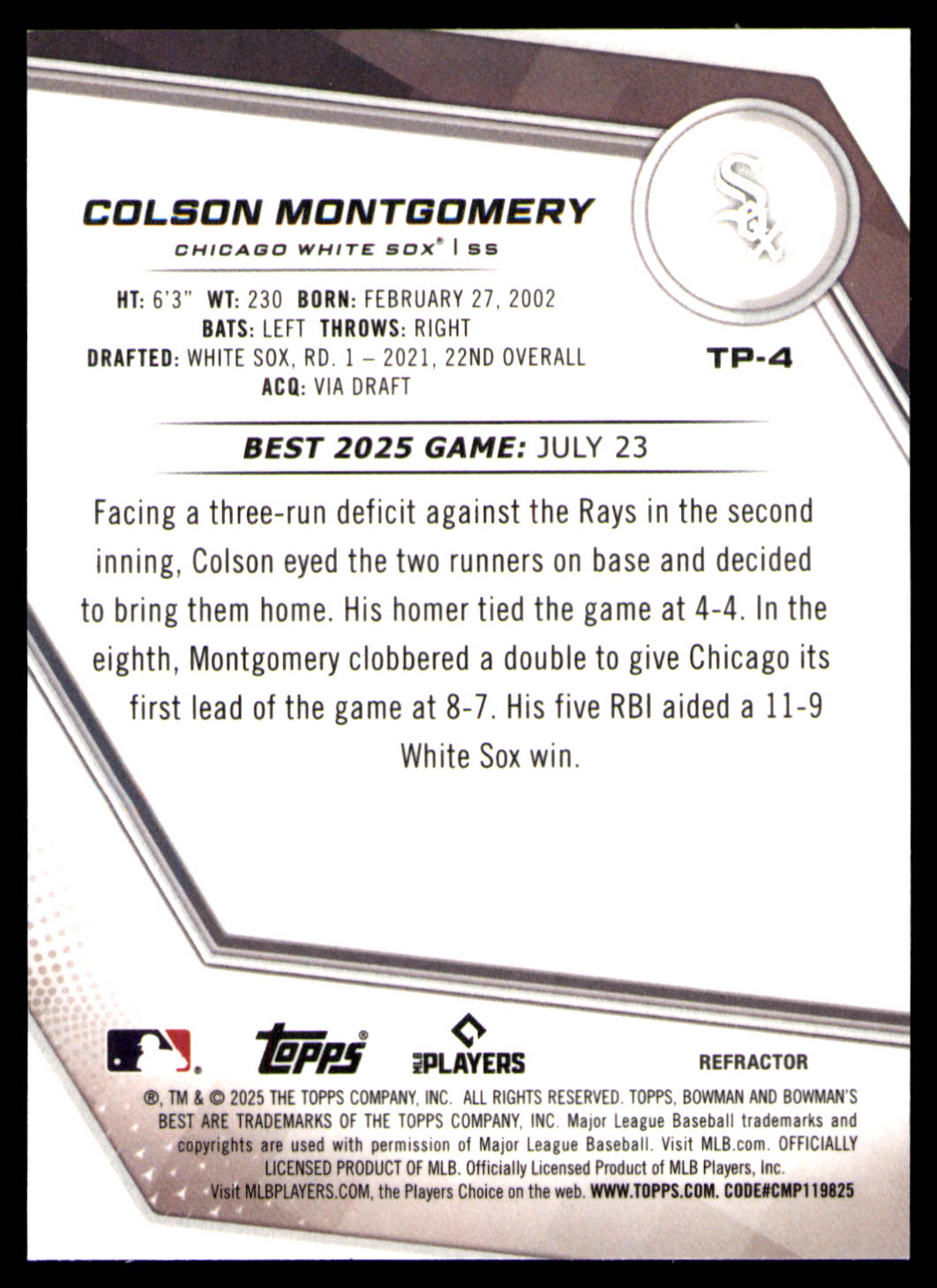Card back