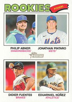 2026 Rookie Pitchers (Philip Abner / Jonathan Pintaro / Didier Fuentes / Eduarniel Núñez)