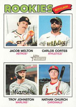 2026 Rookie Outfielders (Jacob Melton / Carlos Cortes / Troy Johnston / Nathan Church)