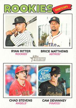 2026 Rookie Shortstops (Ryan Ritter / Brice Matthews / Chad Stevens / Cam Devanney)