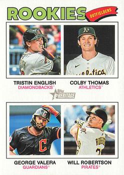 2026 Rookie Outfielders (Tristin English / Colby Thomas / George Valera / Will Robertson)