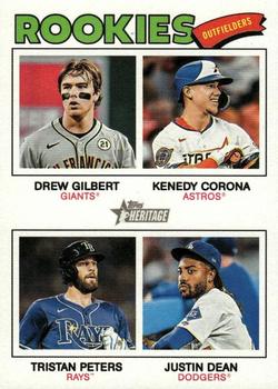 2026 Rookie Outfielders (Drew Gilbert / Kenedy Corona / Tristan Peters / Justin Dean)